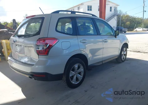 2015 Subaru Forester 2.5I из США, поврежденный, VIN JF2SJABC2FH493811